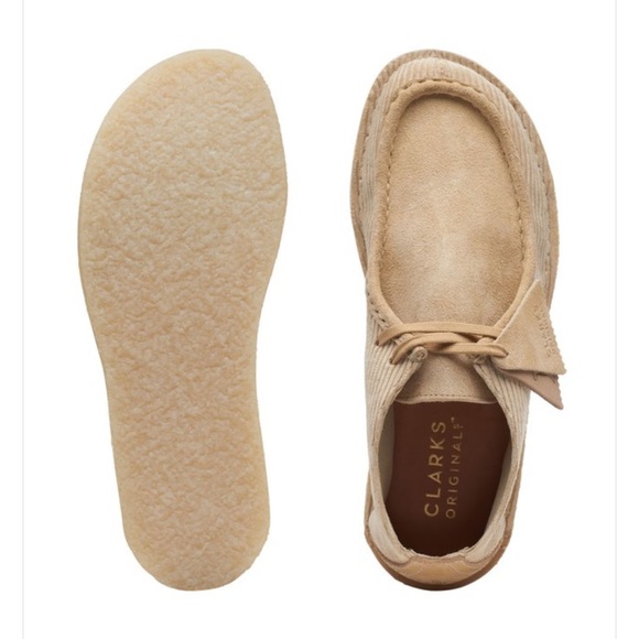 Clark’s Desert Nomad Corduroy Suede Sand Size Men’s 7.5 M - Picture 7 of 8
